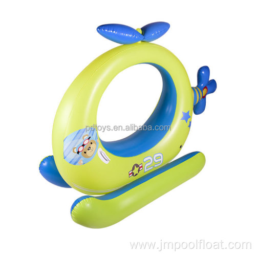 OEM child helicopter Inflatable Pool Float Inflatable Toys